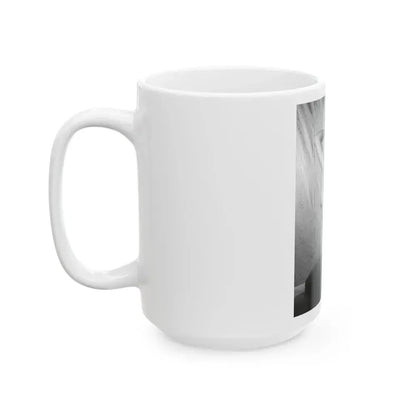 Bettie Page #793 (Vintage Female Icon) White Coffee Mug - Go Mug Yourself