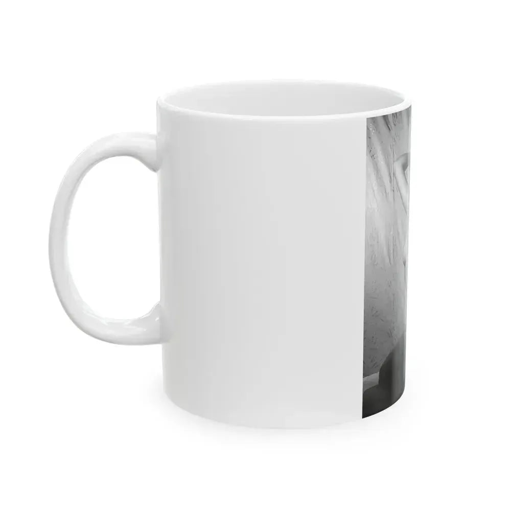 Bettie Page #793 (Vintage Female Icon) White Coffee Mug - Go Mug Yourself