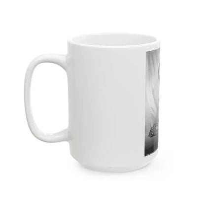 Bettie Page #794 (Vintage Female Icon) White Coffee Mug - Go Mug Yourself
