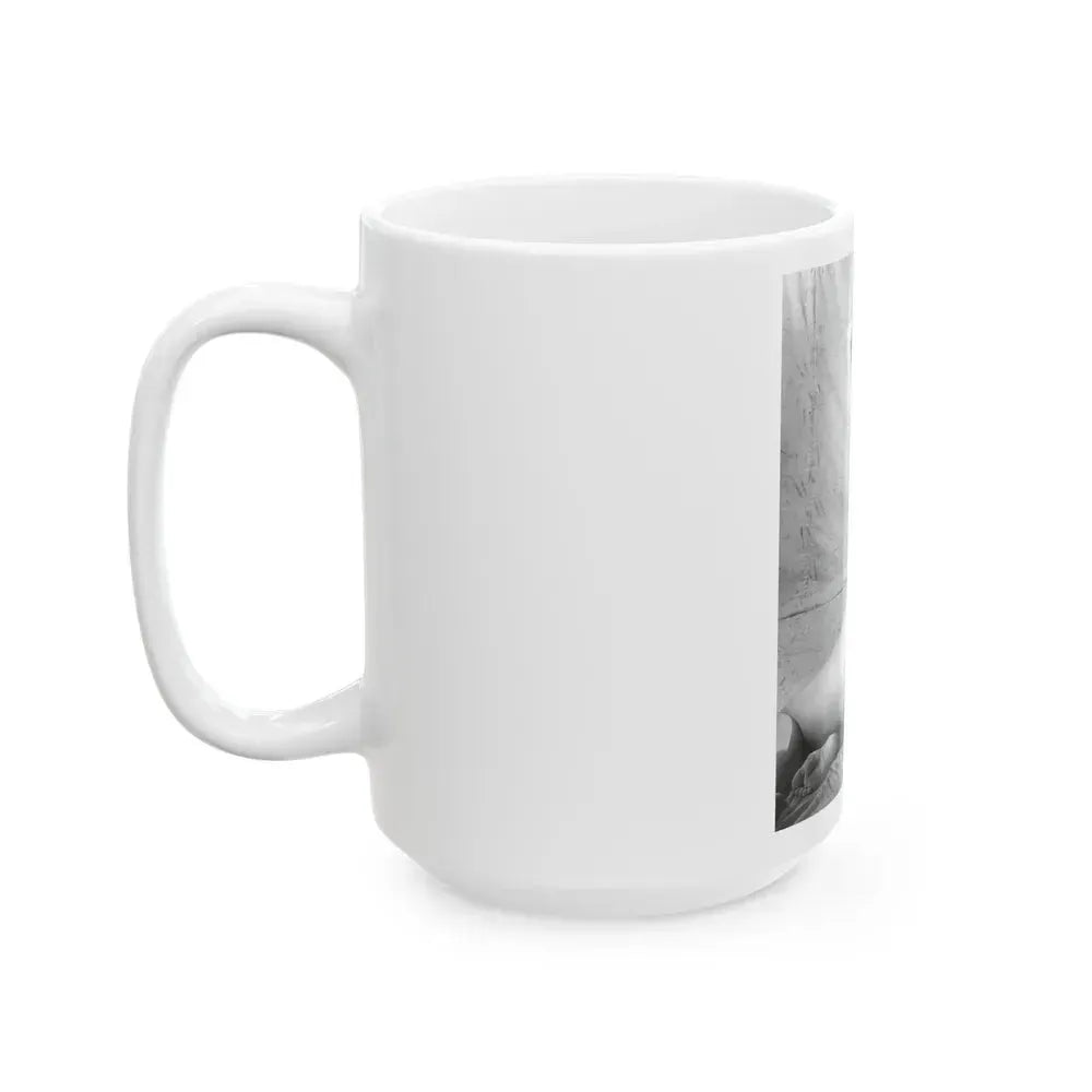 Bettie Page #797 (Vintage Female Icon) White Coffee Mug - Go Mug Yourself