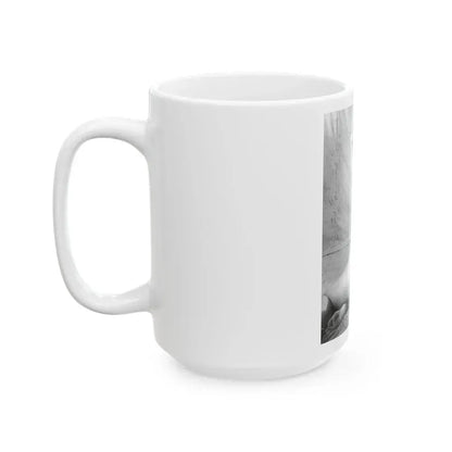 Bettie Page #797 (Vintage Female Icon) White Coffee Mug - Go Mug Yourself