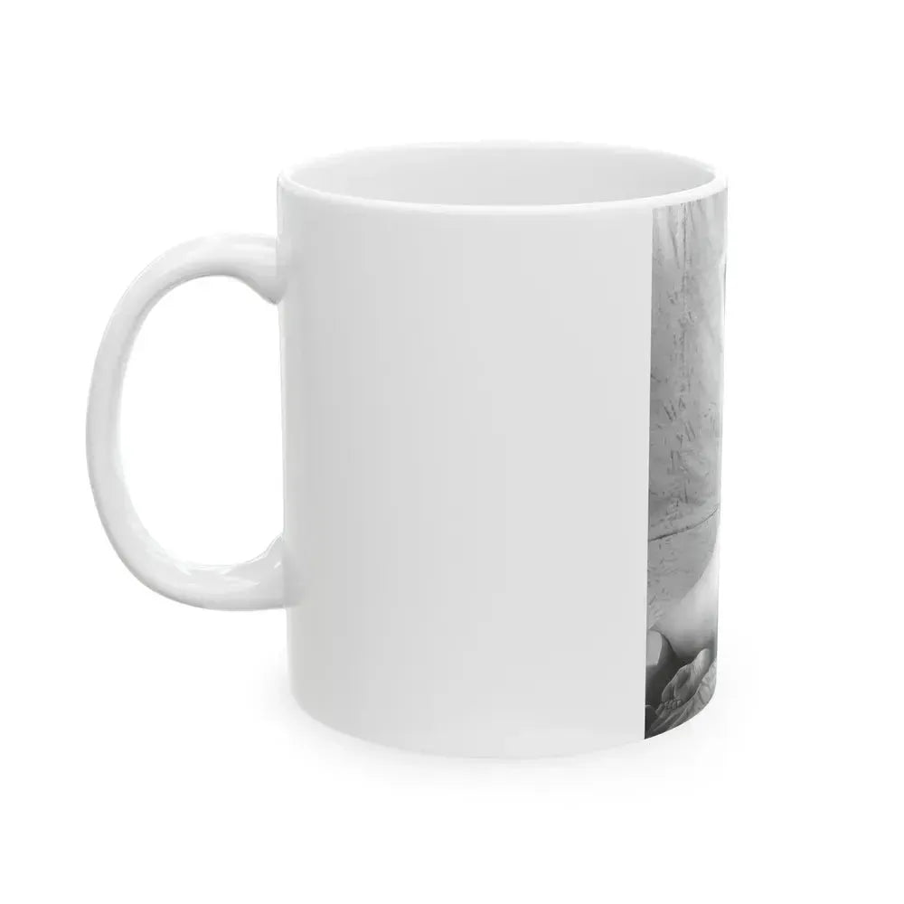 Bettie Page #797 (Vintage Female Icon) White Coffee Mug - Go Mug Yourself