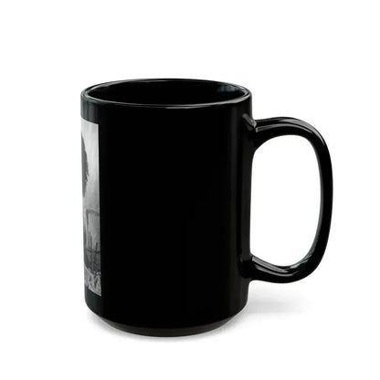 Bettie Page #798 (Vintage Female Icon) Black Coffee Mug - Go Mug Yourself