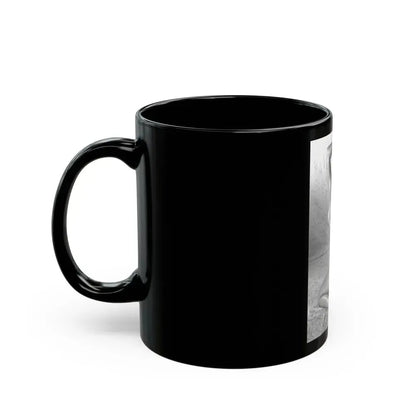 Bettie Page #798 (Vintage Female Icon) Black Coffee Mug - Go Mug Yourself