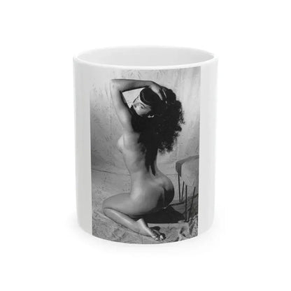 Bettie Page #798 (Vintage Female Icon) White Coffee Mug 11oz - Go Mug Yourself