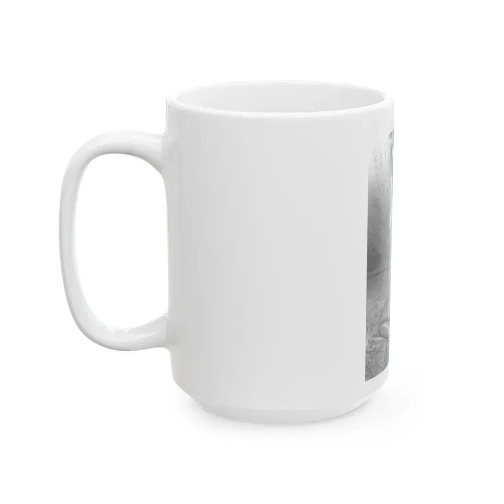 Bettie Page #798 (Vintage Female Icon) White Coffee Mug - Go Mug Yourself
