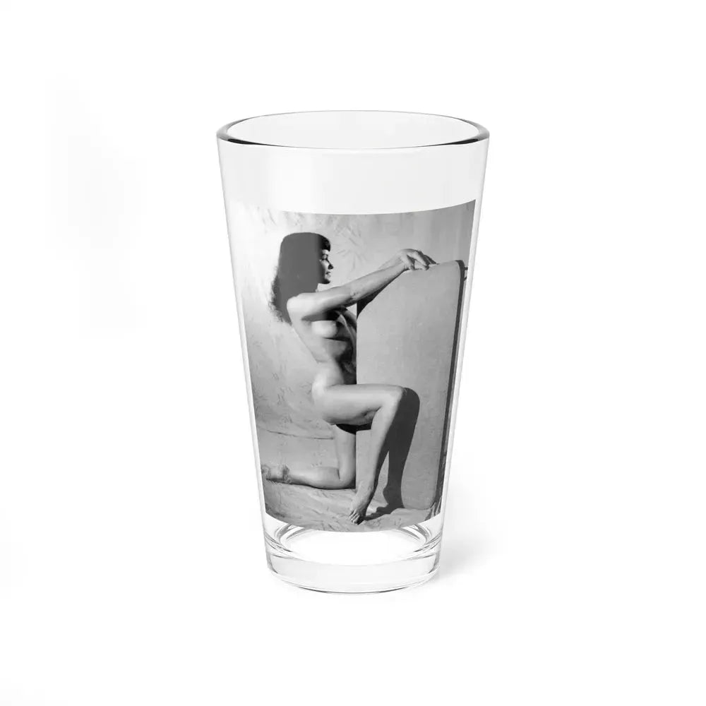 Bettie Page #799 (Vintage Female Icon) Pint Glass 16oz 16oz - Go Mug Yourself