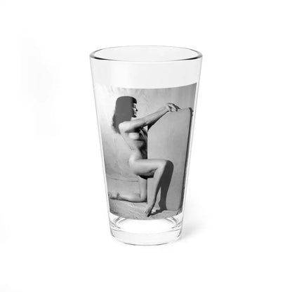 Bettie Page #799 (Vintage Female Icon) Pint Glass 16oz 16oz - Go Mug Yourself