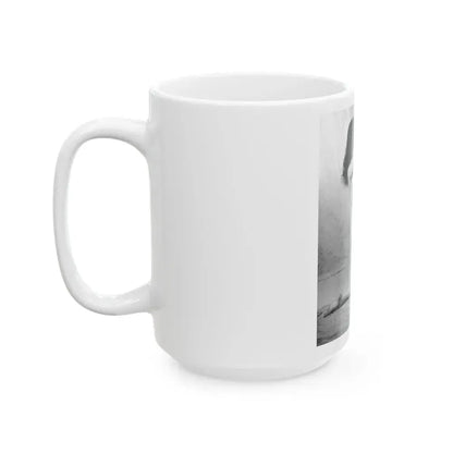 Bettie Page #799 (Vintage Female Icon) White Coffee Mug - Go Mug Yourself
