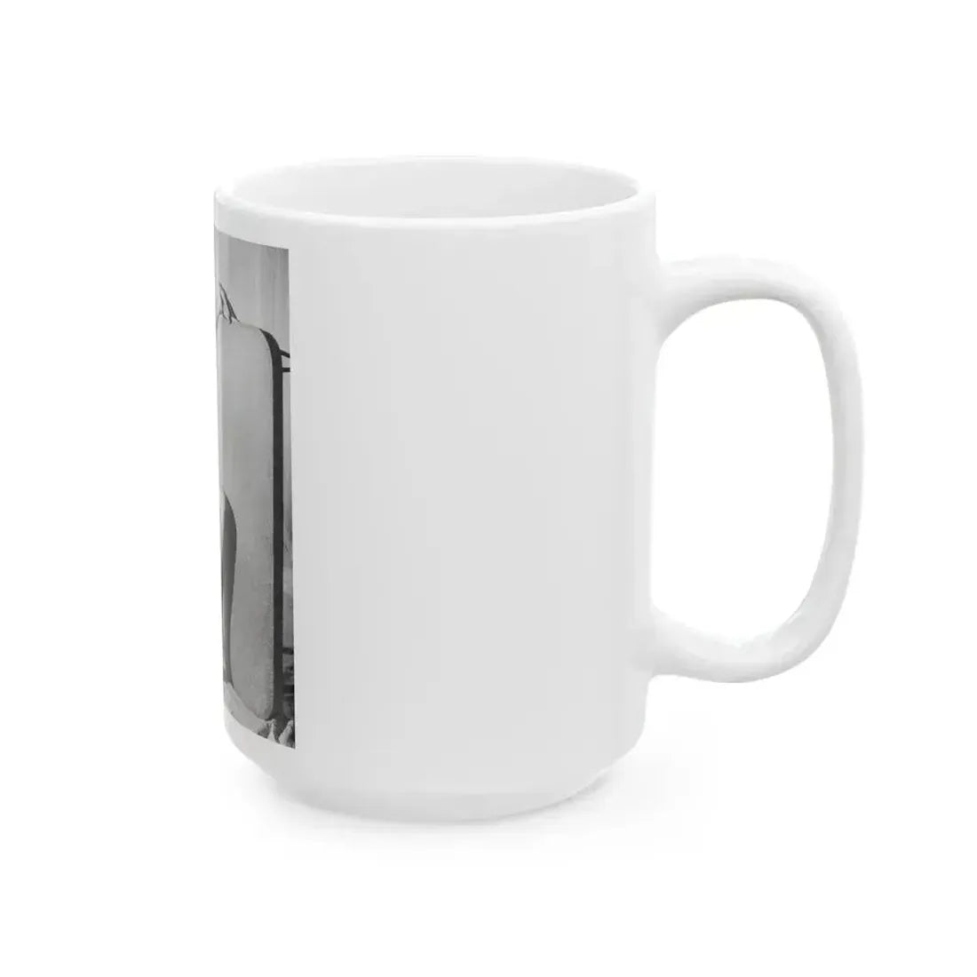 Bettie Page #799 (Vintage Female Icon) White Coffee Mug - Go Mug Yourself