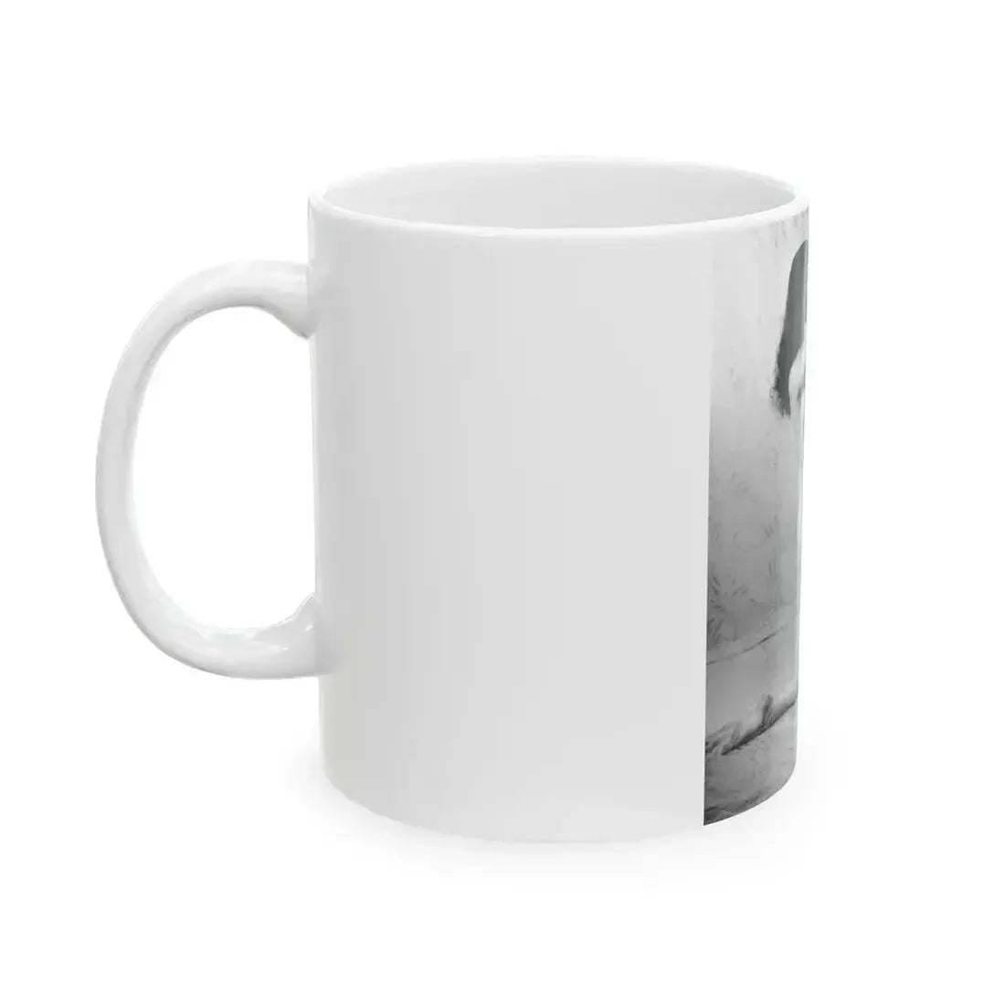 Bettie Page #799 (Vintage Female Icon) White Coffee Mug - Go Mug Yourself