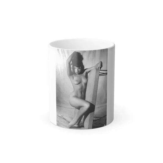 Bettie Page #800 (Vintage Female Icon) Color Changing Mug 11oz 11oz - Go Mug Yourself