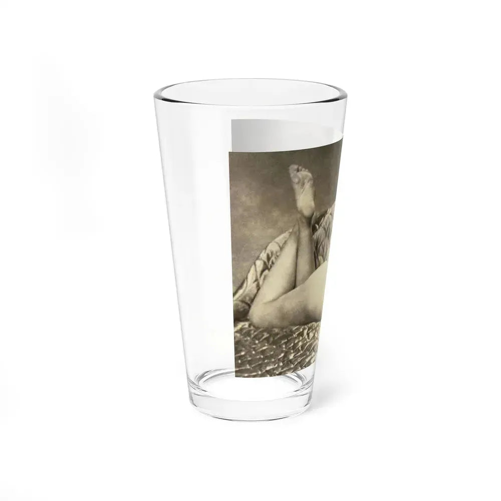 Bettie Page #810 (Vintage Female Icon) Pint Glass 16oz - Go Mug Yourself