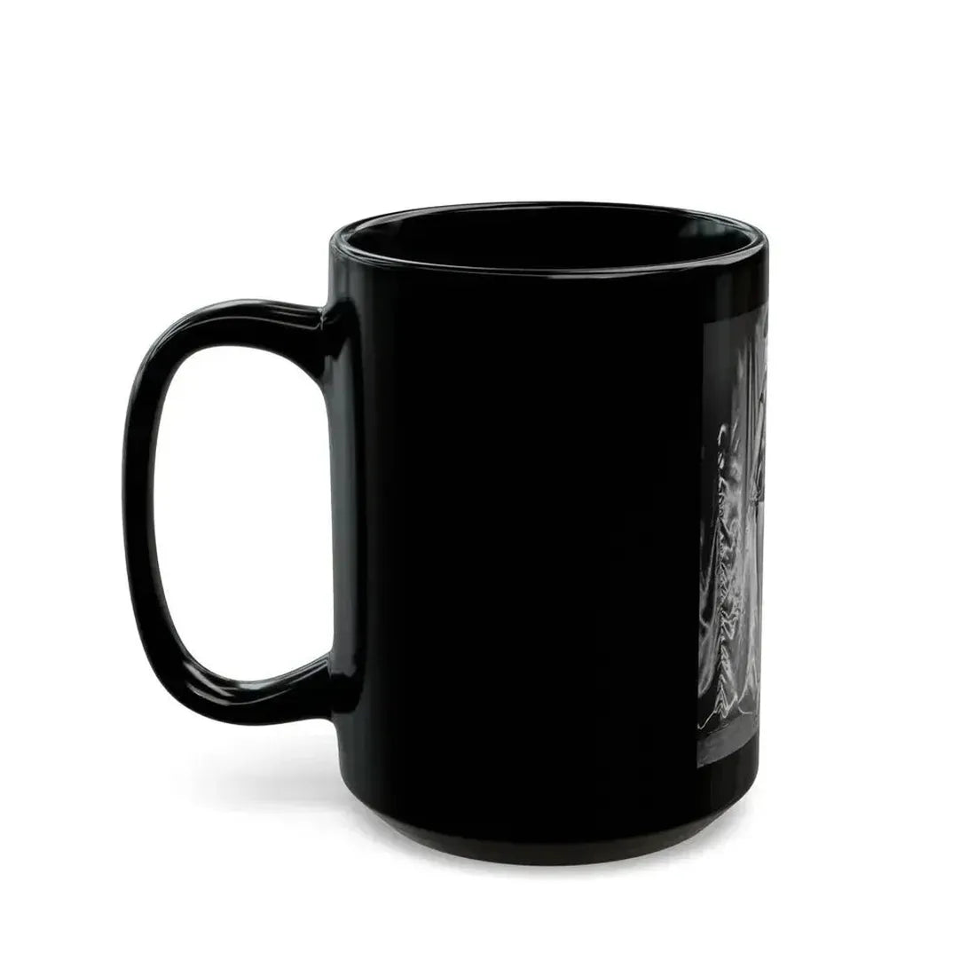 Bettie Page #814 (Vintage Female Icon) Black Coffee Mug - Go Mug Yourself