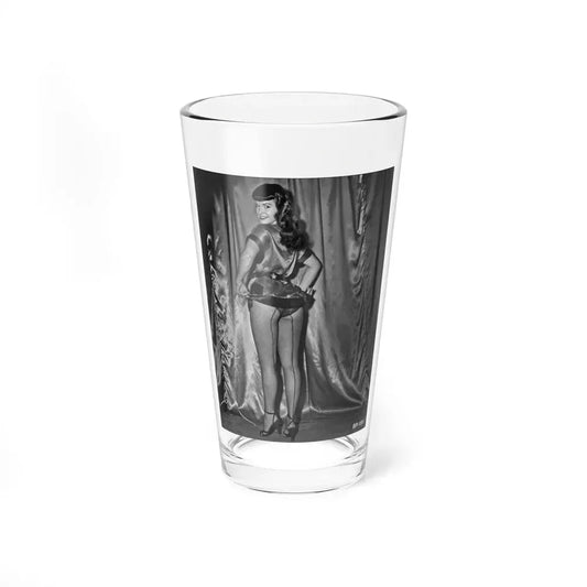 Bettie Page #814 (Vintage Female Icon) Pint Glass 16oz 16oz - Go Mug Yourself