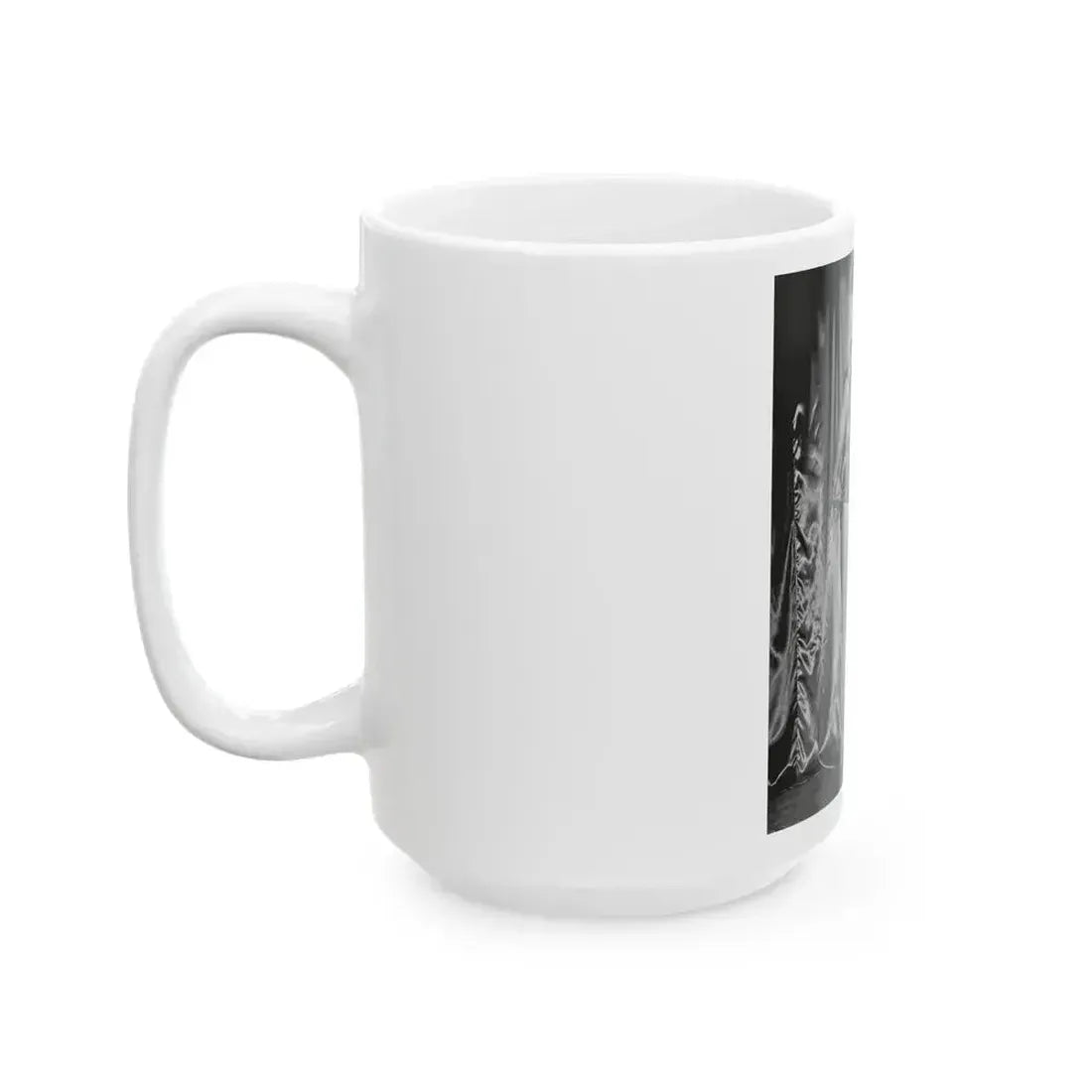 Bettie Page #814 (Vintage Female Icon) White Coffee Mug - Go Mug Yourself