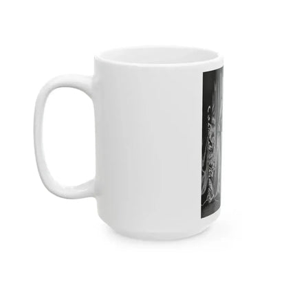 Bettie Page #814 (Vintage Female Icon) White Coffee Mug - Go Mug Yourself