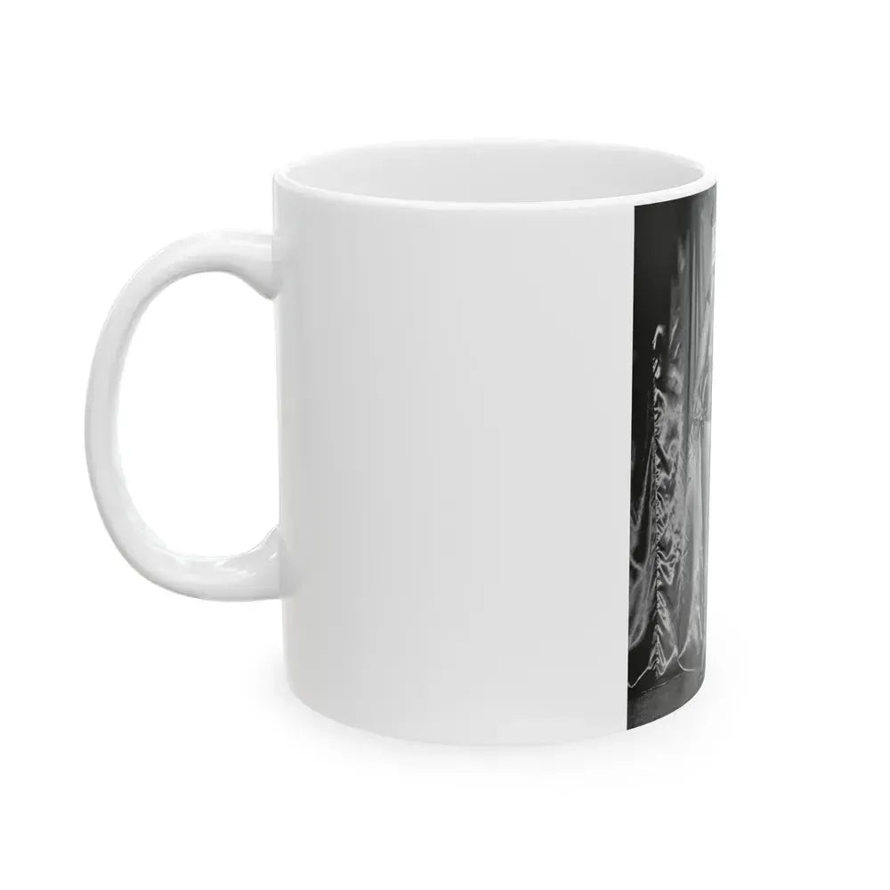 Bettie Page #814 (Vintage Female Icon) White Coffee Mug - Go Mug Yourself