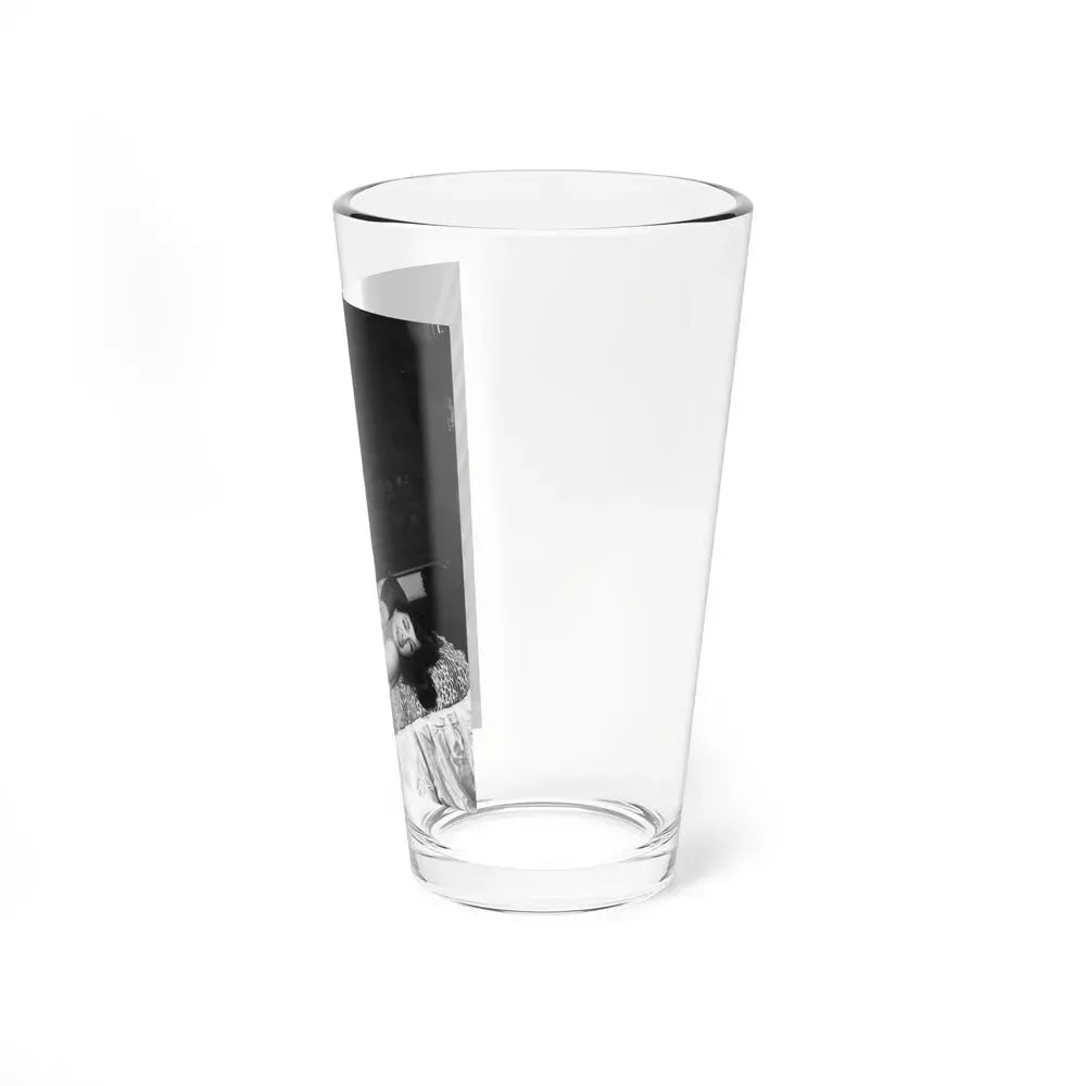 Bettie Page #826 (Vintage Female Icon) Pint Glass 16oz - Go Mug Yourself