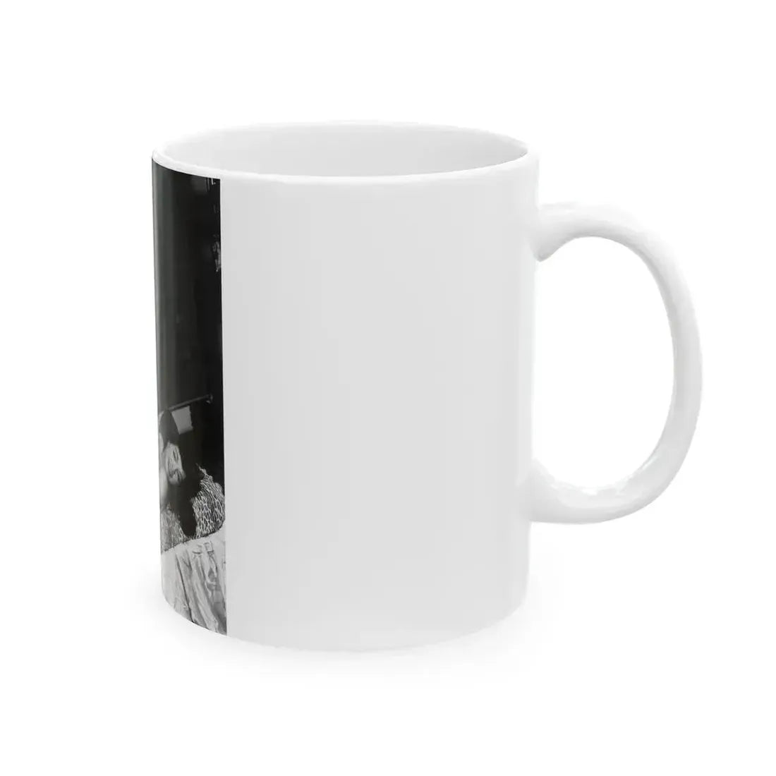 Bettie Page #826 (Vintage Female Icon) White Coffee Mug - Go Mug Yourself