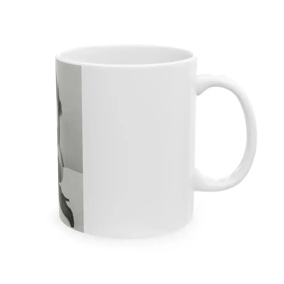 Bettie Page #828 (Vintage Female Icon) White Coffee Mug - Go Mug Yourself