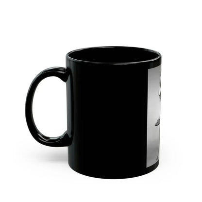 Bettie Page #84 (Vintage Female Icon) Black Coffee Mug - Go Mug Yourself