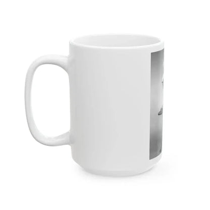 Bettie Page #84 (Vintage Female Icon) White Coffee Mug - Go Mug Yourself