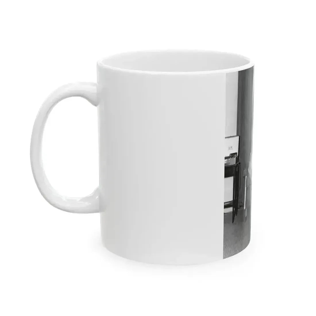 Bettie Page #840 (Vintage Female Icon) White Coffee Mug - Go Mug Yourself