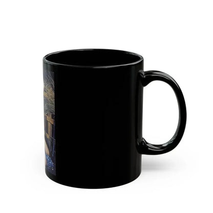 Bettie Page #859 (Vintage Female Icon) Black Coffee Mug - Go Mug Yourself