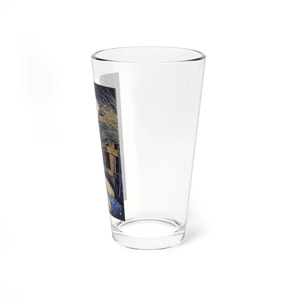 Bettie Page #859 (Vintage Female Icon) Pint Glass 16oz - Go Mug Yourself