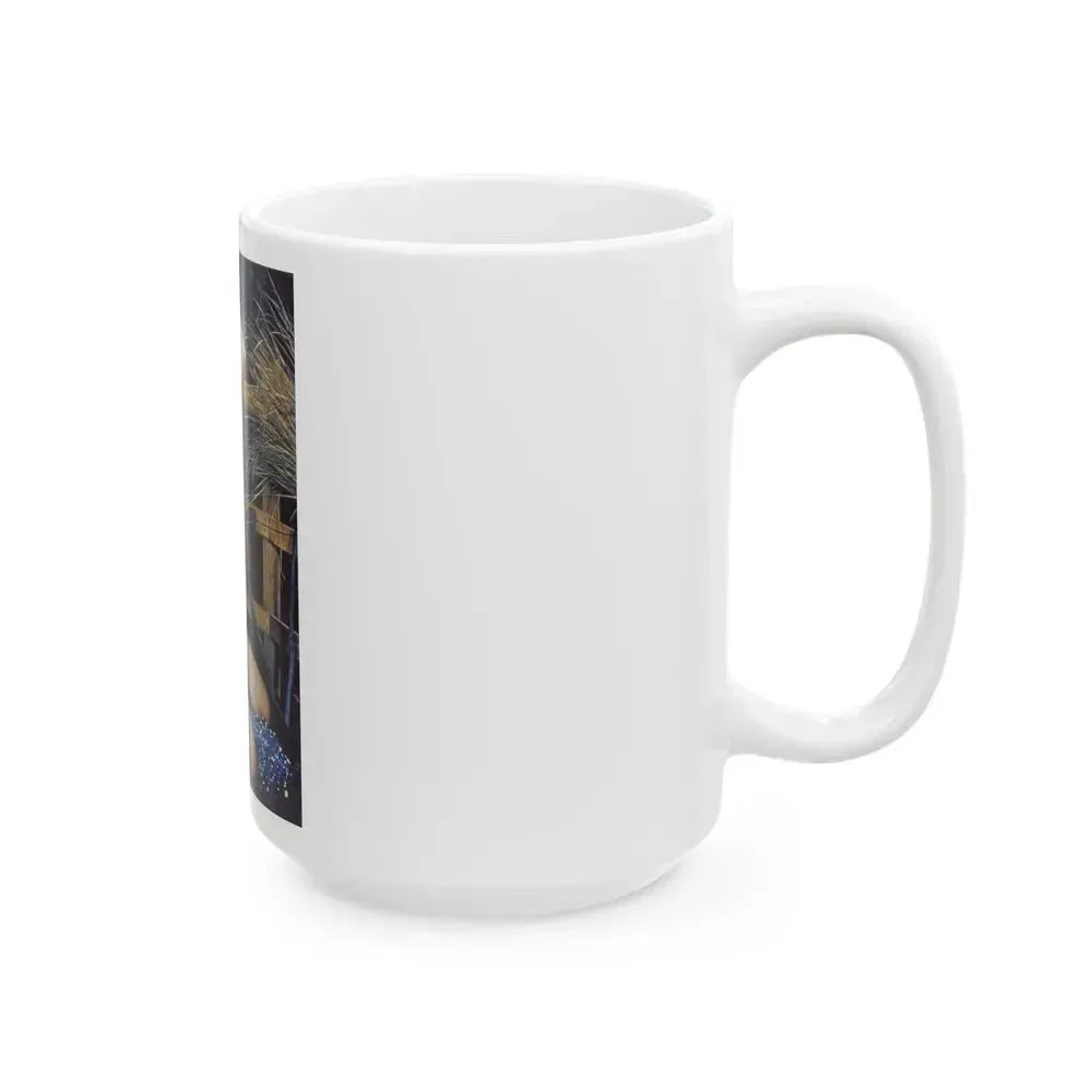 Bettie Page #859 (Vintage Female Icon) White Coffee Mug - Go Mug Yourself