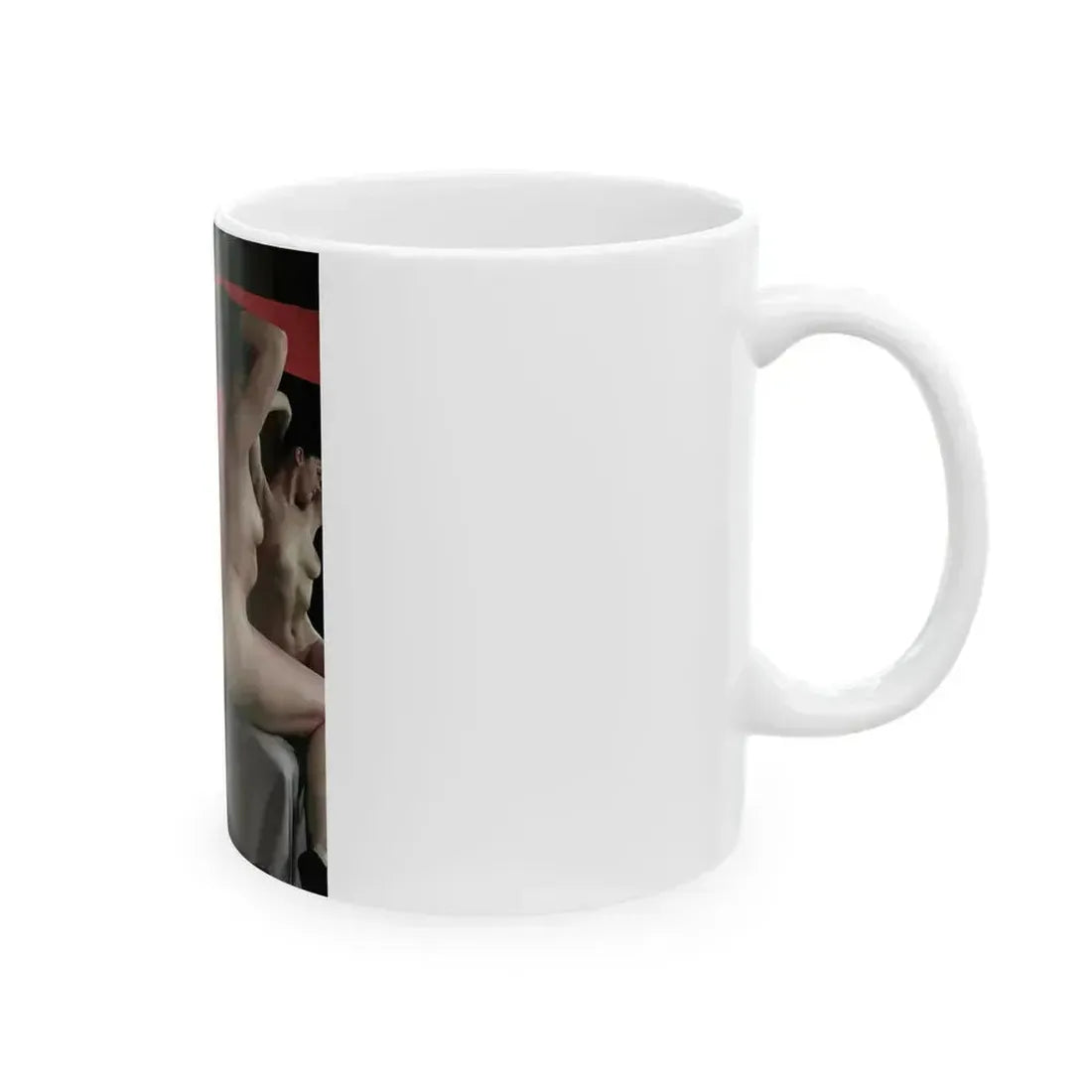 Bettie Page #86 (Vintage Female Icon) White Coffee Mug - Go Mug Yourself