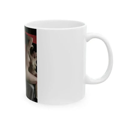 Bettie Page #86 (Vintage Female Icon) White Coffee Mug - Go Mug Yourself
