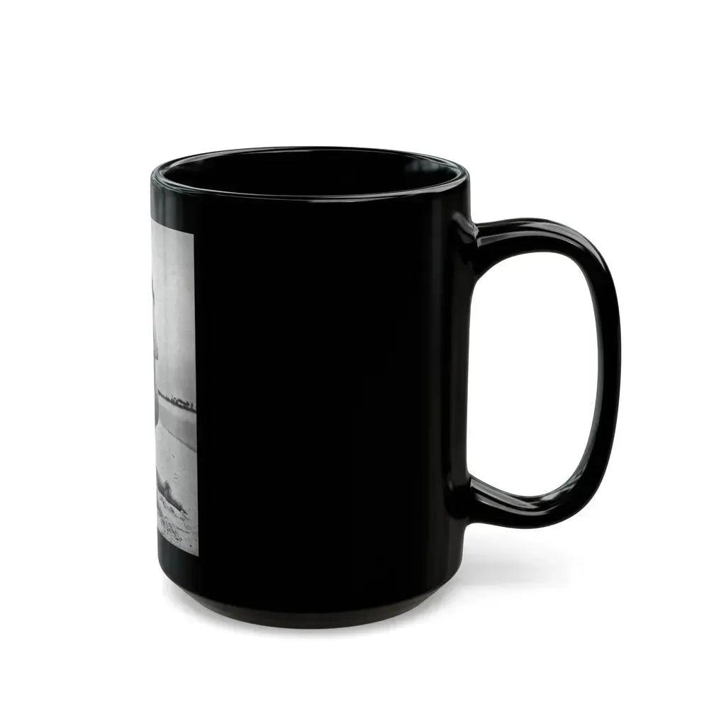 Bettie Page #861 (Vintage Female Icon) Black Coffee Mug - Go Mug Yourself
