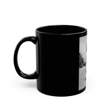 Bettie Page #861 (Vintage Female Icon) Black Coffee Mug - Go Mug Yourself