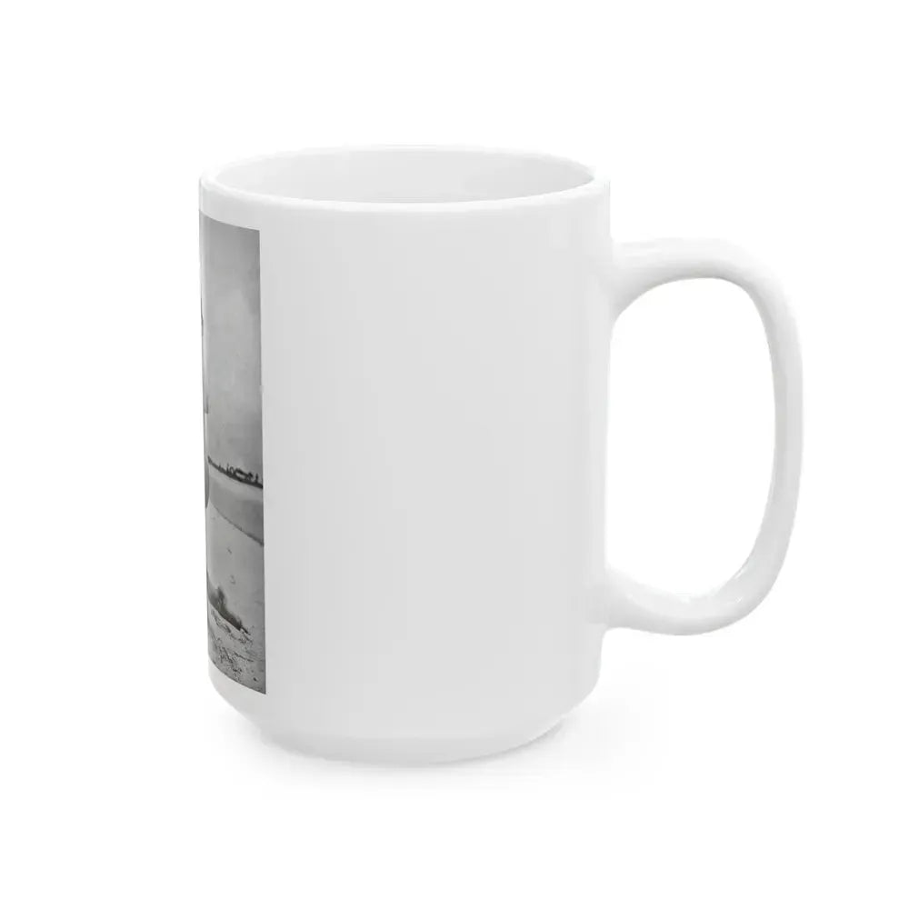 Bettie Page #861 (Vintage Female Icon) White Coffee Mug - Go Mug Yourself