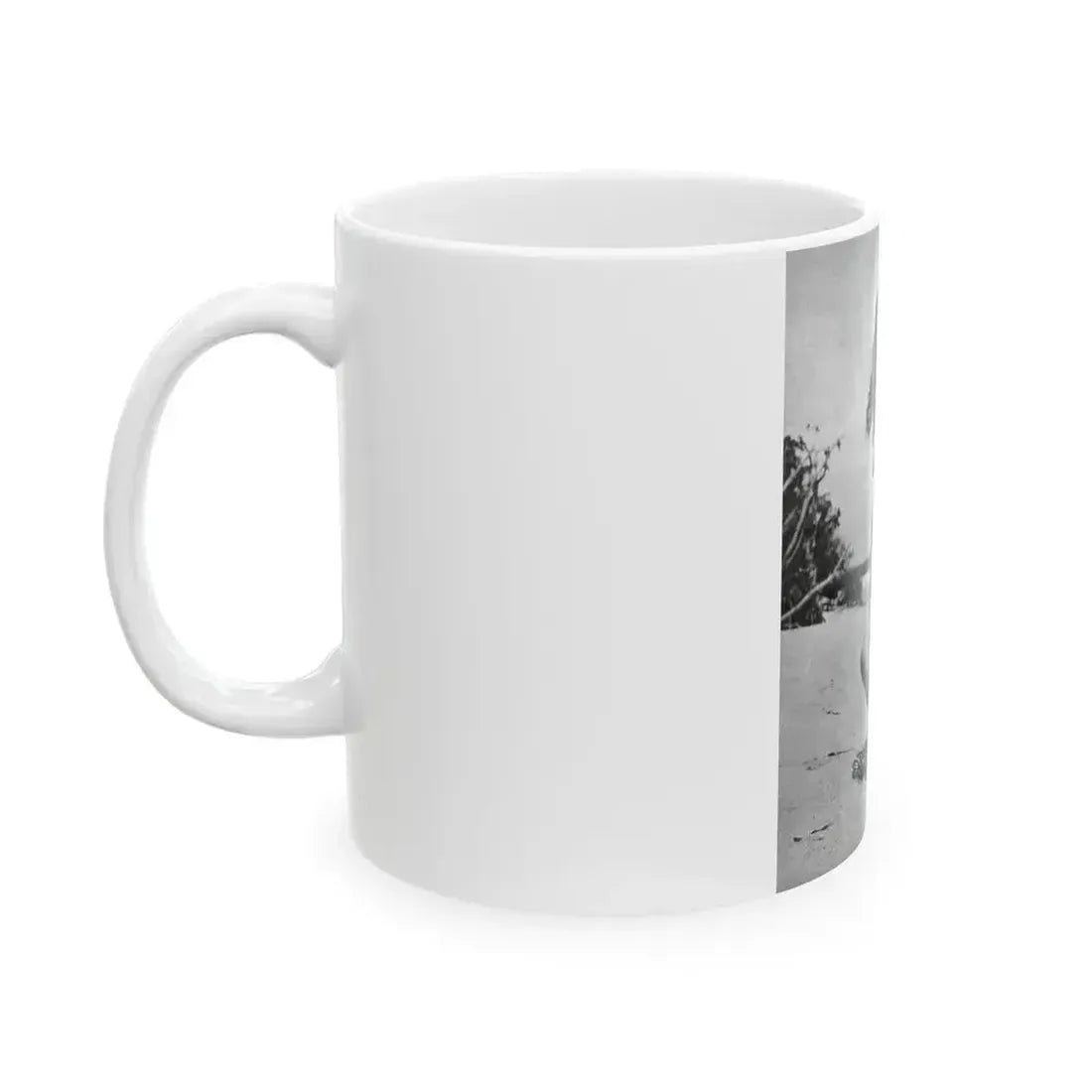 Bettie Page #861 (Vintage Female Icon) White Coffee Mug - Go Mug Yourself