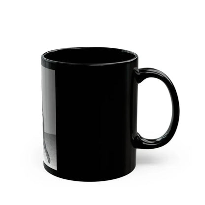 Bettie Page #862 (Vintage Female Icon) Black Coffee Mug - Go Mug Yourself
