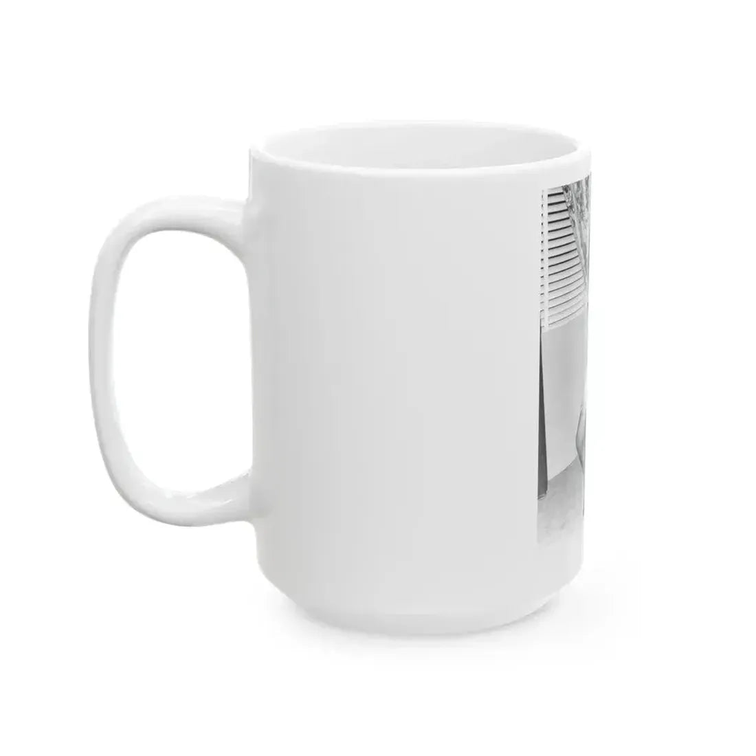 Bettie Page #862 (Vintage Female Icon) White Coffee Mug - Go Mug Yourself