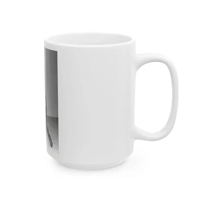 Bettie Page #862 (Vintage Female Icon) White Coffee Mug - Go Mug Yourself