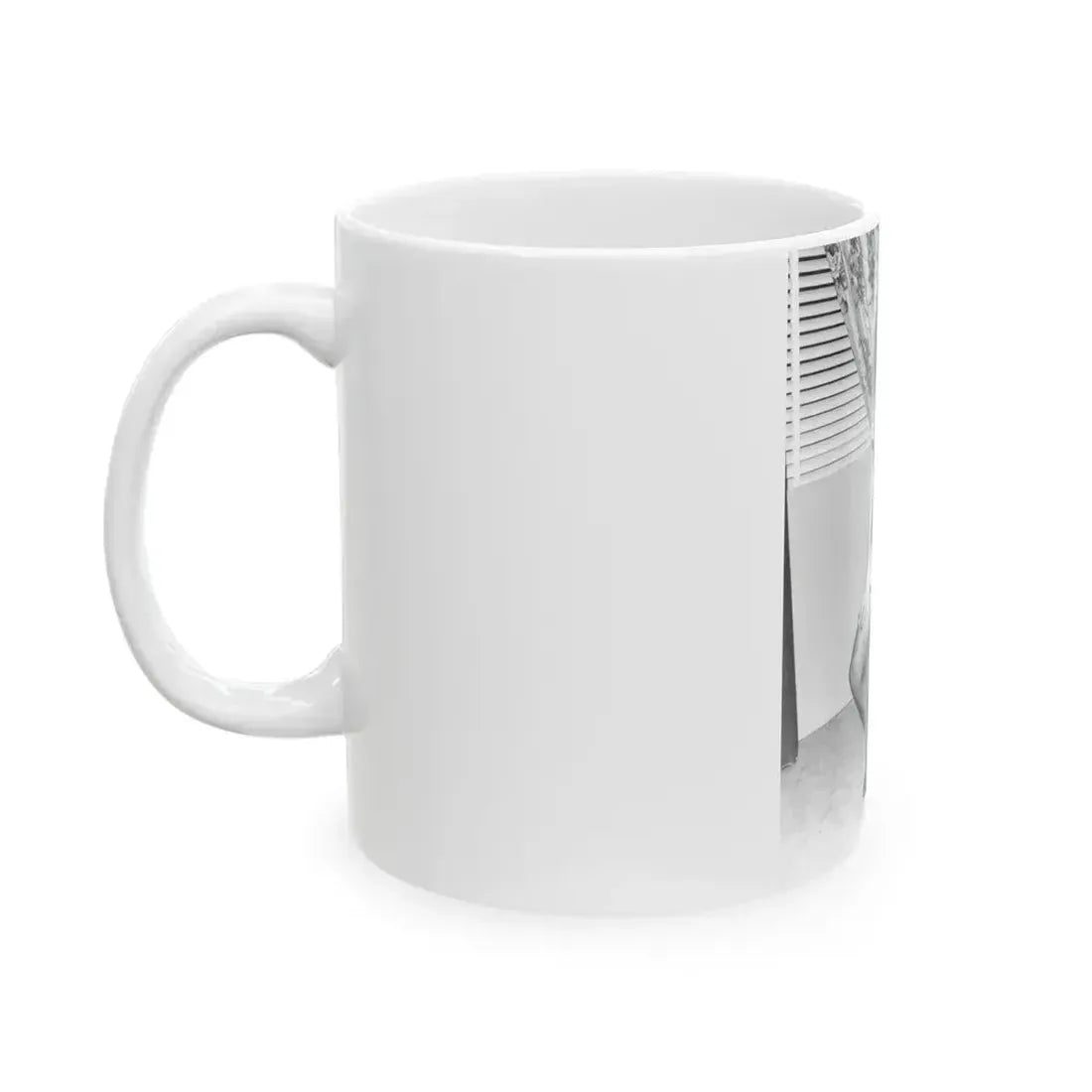 Bettie Page #862 (Vintage Female Icon) White Coffee Mug - Go Mug Yourself