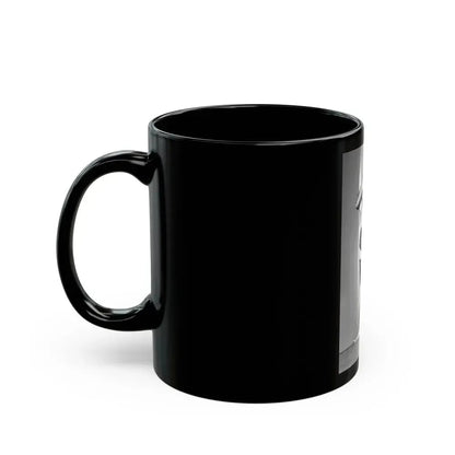 Bettie Page #863 (Vintage Female Icon) Black Coffee Mug - Go Mug Yourself