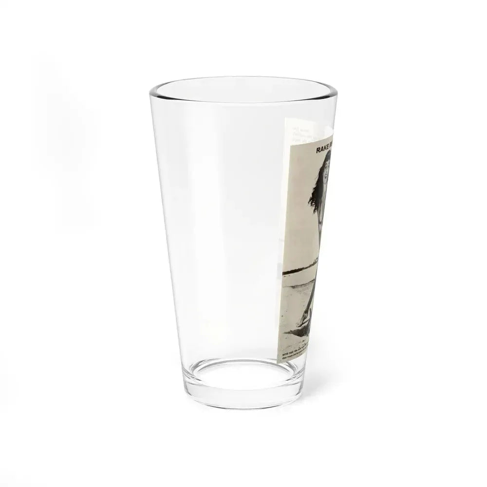 Bettie Page #864 (Vintage Female Icon) Pint Glass 16oz - Go Mug Yourself