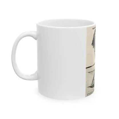 Bettie Page #864 (Vintage Female Icon) White Coffee Mug - Go Mug Yourself