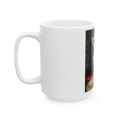 Bettie Page #87 (Vintage Female Icon) White Coffee Mug - Go Mug Yourself