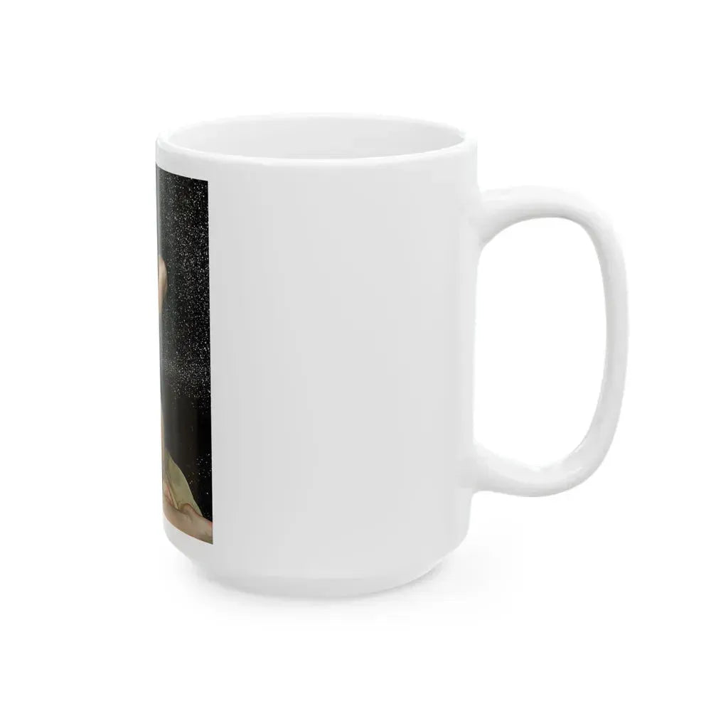 Bettie Page #87 (Vintage Female Icon) White Coffee Mug - Go Mug Yourself