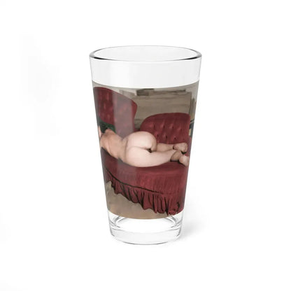 Bettie Page #891 (Vintage Female Icon) Pint Glass 16oz 16oz - Go Mug Yourself