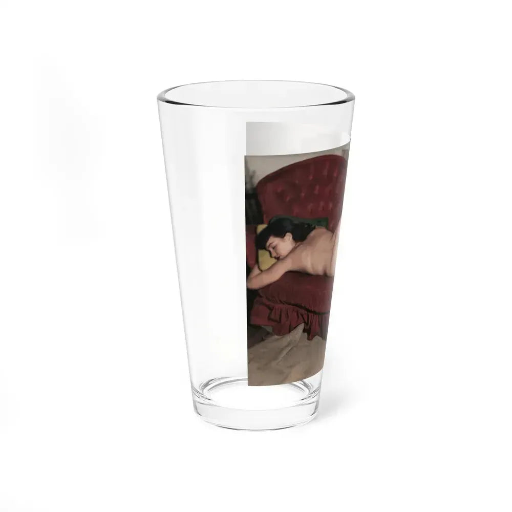 Bettie Page #891 (Vintage Female Icon) Pint Glass 16oz - Go Mug Yourself