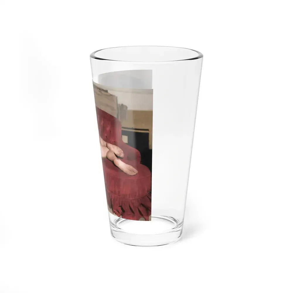 Bettie Page #891 (Vintage Female Icon) Pint Glass 16oz - Go Mug Yourself