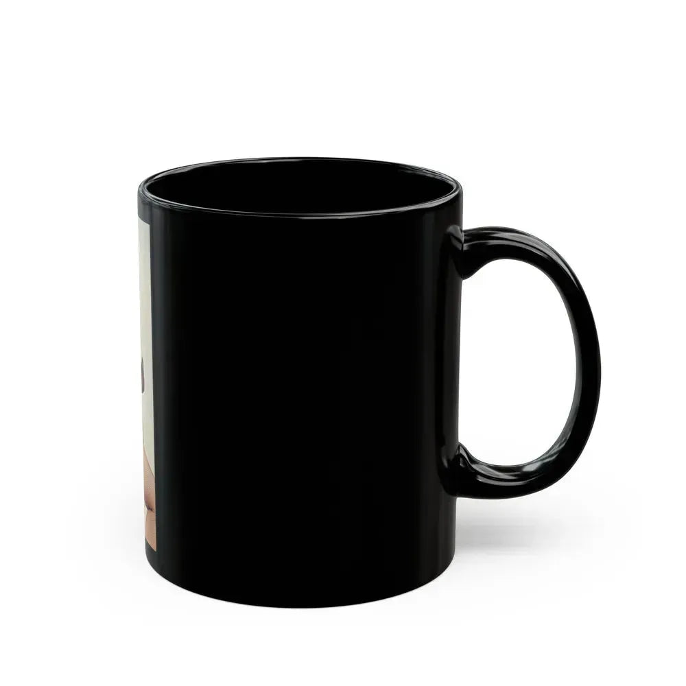 Bettie Page #893 (Vintage Female Icon) Black Coffee Mug - Go Mug Yourself